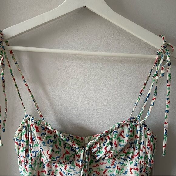 Realisation Par Devon Dress in White Squiggle - Picture 5 of 10